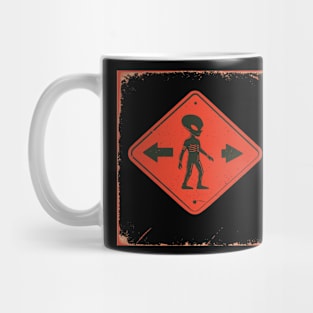 area 51, aliens, resident alien, abduction, alien invasion, ufo, sci fi, extraterrestrial, space, roswell, flying saucer, ufos Mug